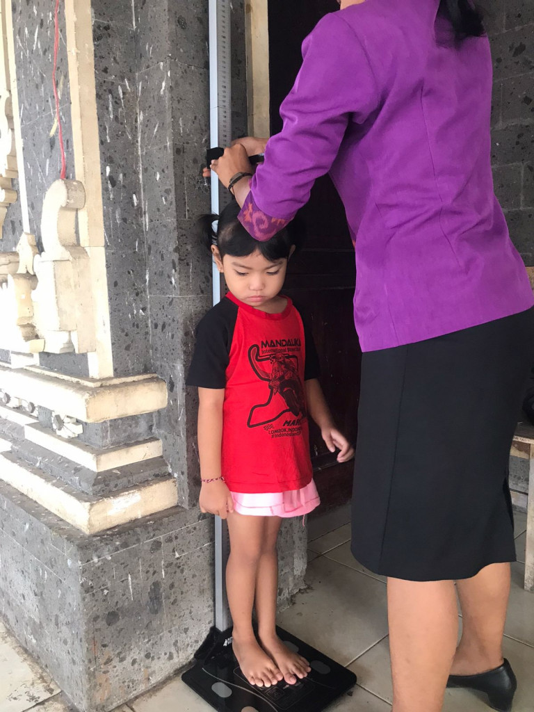 Pelaksanaan Posyandu Balita Banjar Karangenjung Shanti  - 11 September 2024